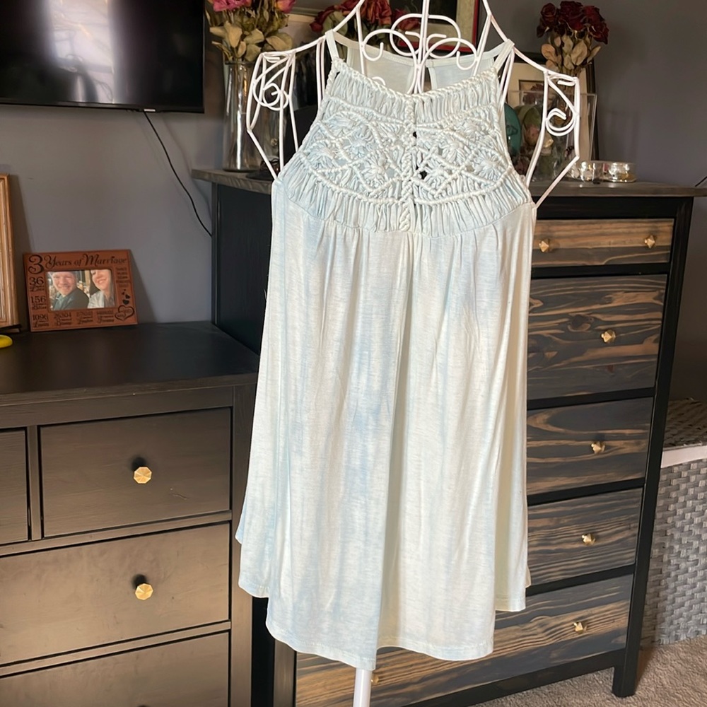 Light blue summer top